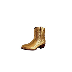 Napoliona Booties Metalic Gold