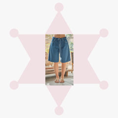 BERMUDA DENIM SHORTS