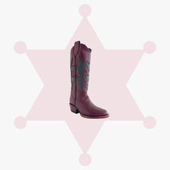 Daly Tall Boot Burgundy in olive green FREE SHIPPING