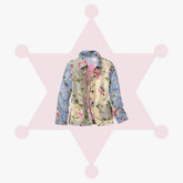 Mixed Rose Print Jacket