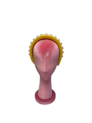 Yellow Pearl Style Headband