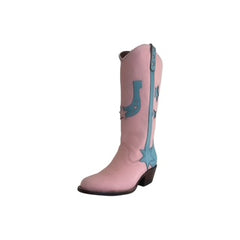 Frida Tall Boot Pink Blue