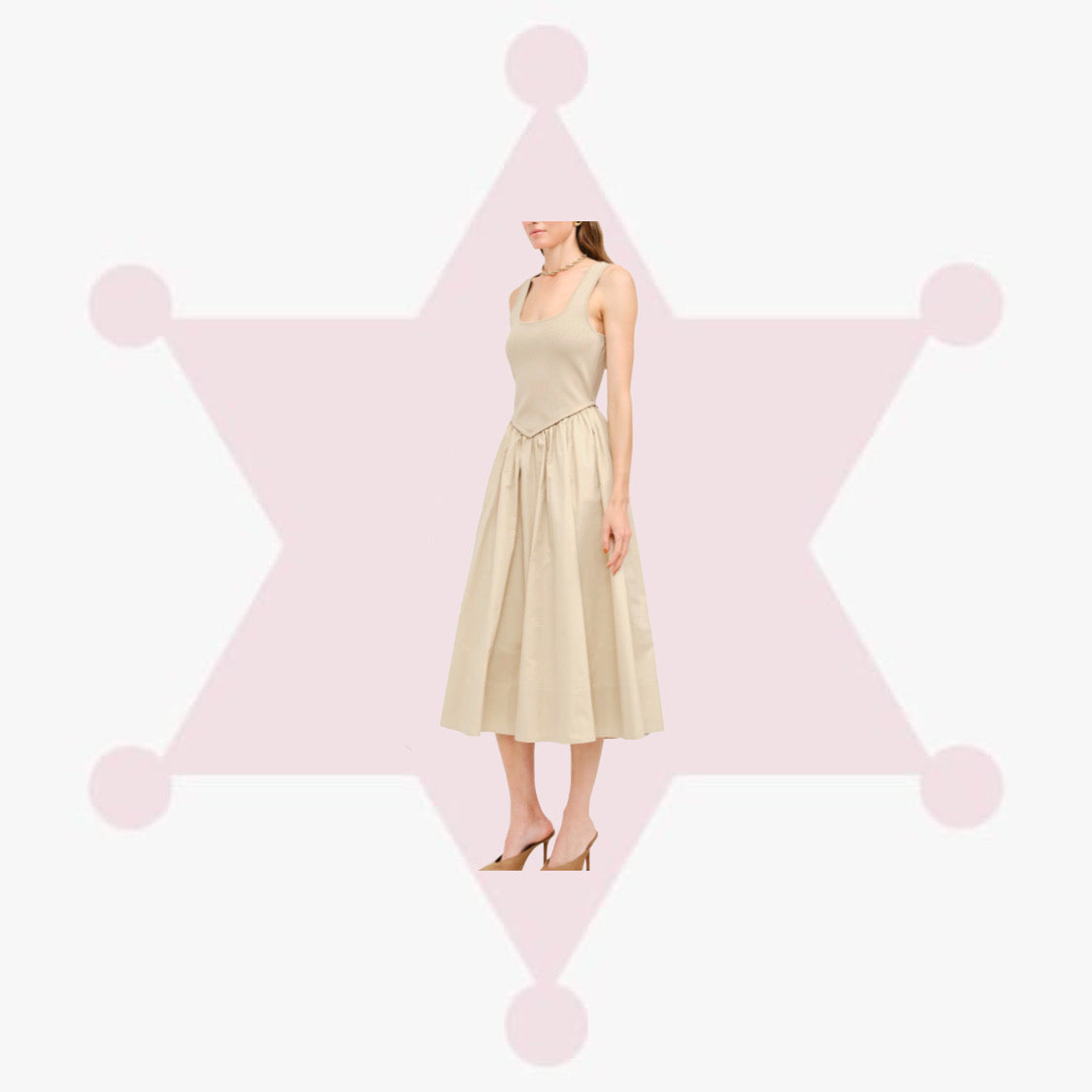 Dorothy Tan Dress
