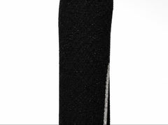 Ines Tweed Midi Skirt with Corset Detail and Slit