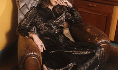Leopard Print Belted Shirt Dress