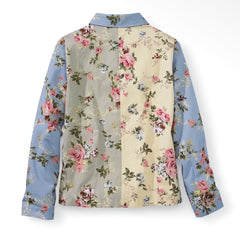 Mixed Rose Print Jacket